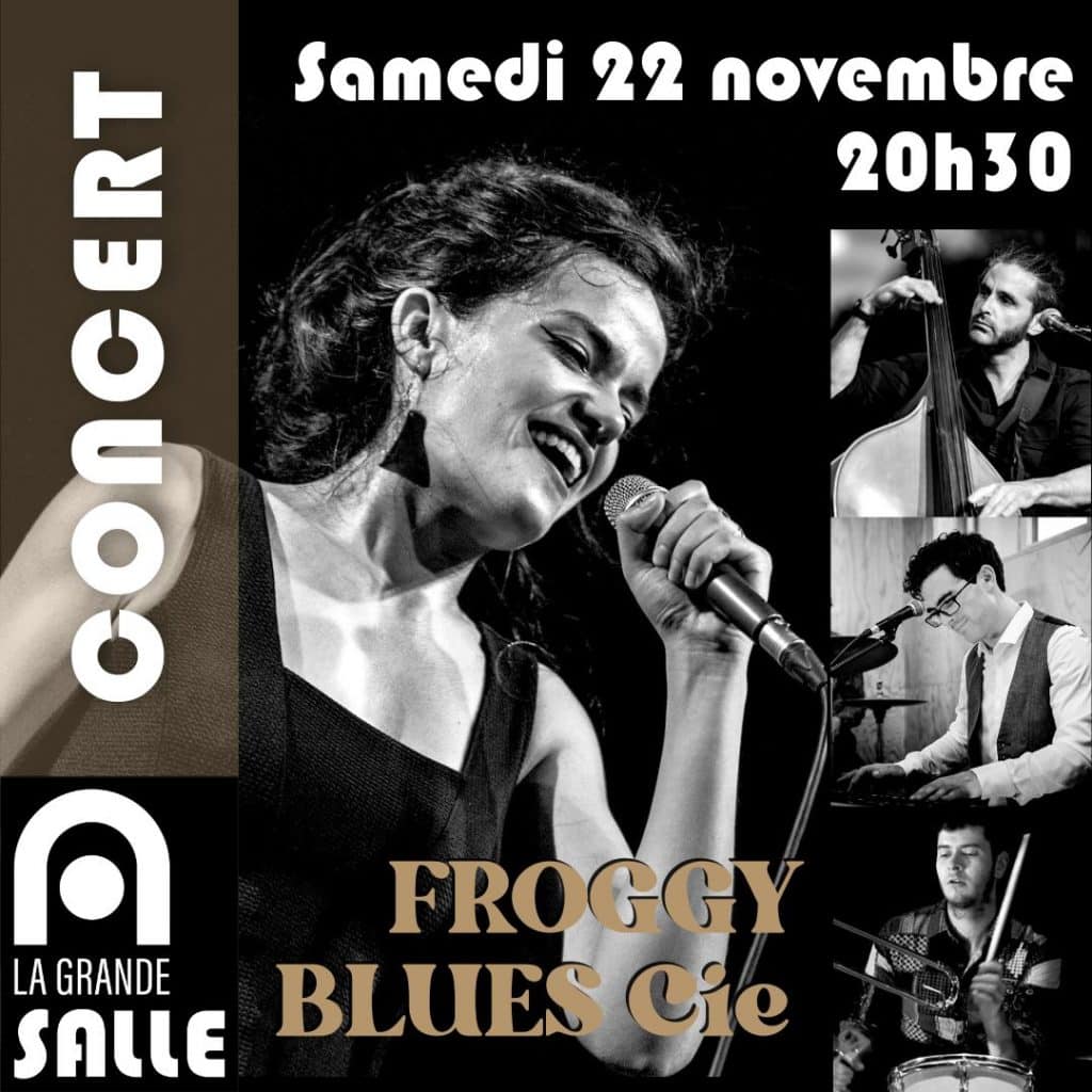 La Froggy Blues Compagnie En Concert Dans La Grande Salle d'Artcoblan - Samedi 22 Novembre 2025