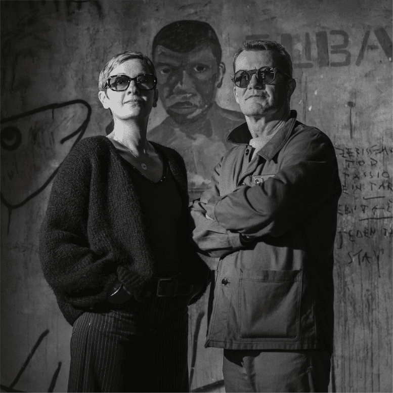 Helene Eudier Lortal & Didier Lortal, Photo Joel Bardeau 2025